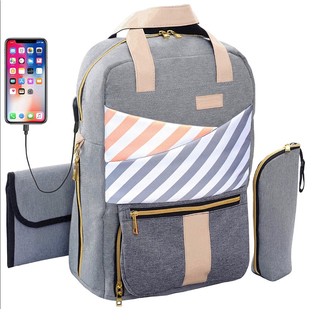 Backpack Diaper Bag - Picture 3 of 3